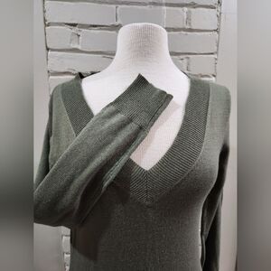 Derek Heart bodycon dress, green, L